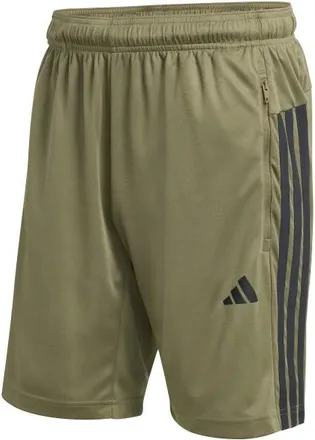adidas Workout Essentials Base 3-Stripes Pique Short Shorts f&uuml;r Herren | oliv