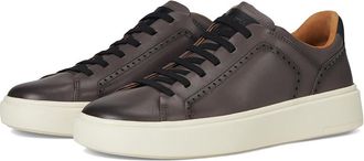 Allen Edmonds Oliverbrogue Slip-On Shoes Mens Shoes Grey Leather : 9.5 D (M)