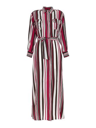 Kiton Striped shirt dress