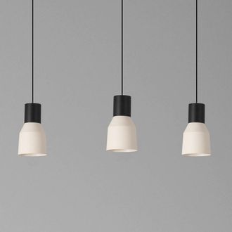 Faro Barcelona Kombo L&aacute;mpara Colgante Beige &Oslash;120 3l 68592-3l