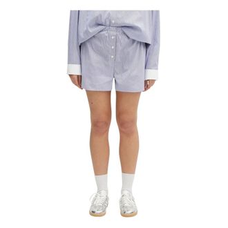 Sporty & Rich Mujer, Pantalones cortos, Azul, Talla: S