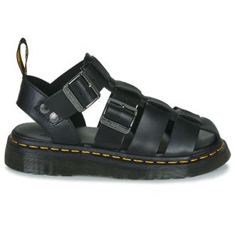 Dr. Martens Garin Brando Leather Unisex Casual Sandals - Black - Size:UK 6.5