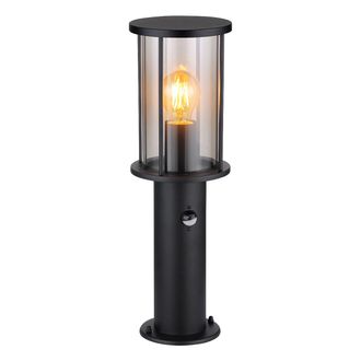 Globo Lighting L&aacute;mpara De Pie - Gracey - Negro - Metal - &Oslash; 14cm - E27 - - Globo