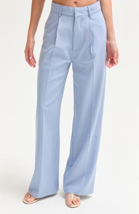 Crescent Wide Leg Trousers in Blue at Nordstrom, Size Medium