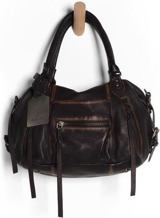 Free People We The Free Baby Emerson Leather Tote in Black at Nordstrom