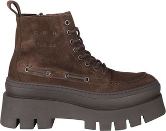 Copenhagen Veterlaars - Dames - Schoenen - Bruin - Maat: 41 EU Katoen