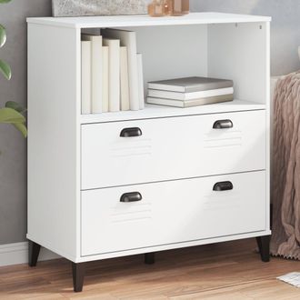 vidaXL Vidaxl - Librer&iacute;a Viken Madera De Ingenier&iacute;a Blanco 80x40x90 Cm