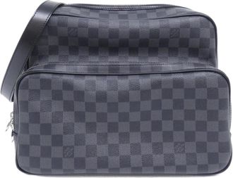 Louis Vuitton Graphite Coated Canvas Shoulder Bag (Pre-Owned)