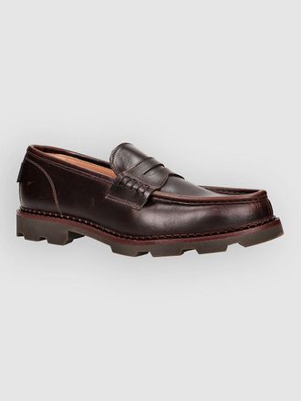 Pompeii Modena Leather Slip-Ons braun