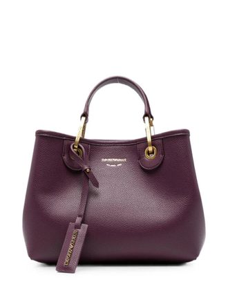 Emporio Armani Handbag With Gold Accents Shopping Bag