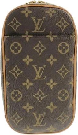 Louis Vuitton Pre-owned Monogram Schoudertas - Dames - Vintage Heuptassen - Bruin - ONE Size - Vintage