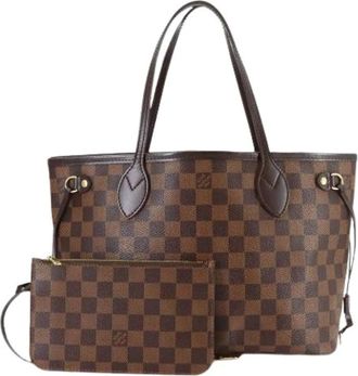Louis Vuitton Pre-owned Tote Bags, female, Brown, Size: ONE SIZE Pre-owned Damier Canvas Tote Bag