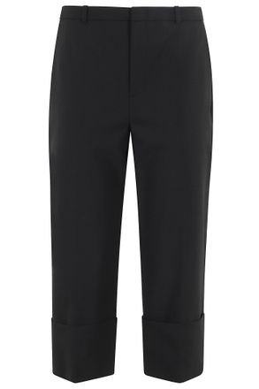 Vince Mid Rise Cuffed Cropped Pant