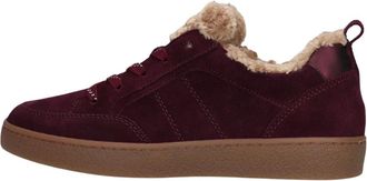 Gabor Schoenen, Dames, Rood, 40 1/2 EU, 6024 Lage Sneakers