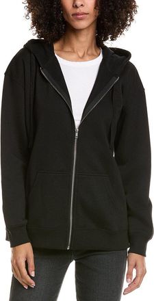 Vintage Havana Patchwork Hearts Oversized Zip-Up Jacket