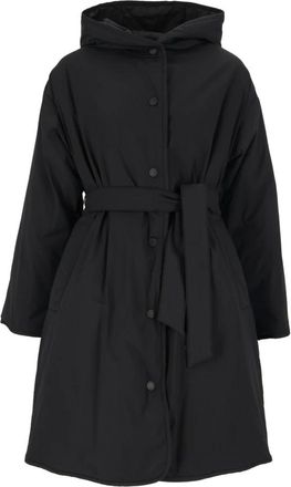 Max Mara Abrigo largo acolchado Massa - Coats - Mujer - Negro - M