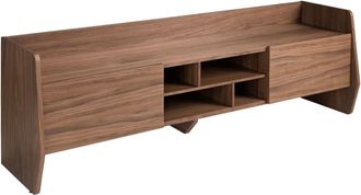Angel Cerdá Moderno mueble tv de madera de nogal