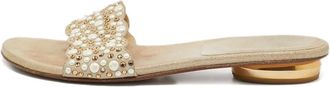 Stuart Weitzman Sandali con decorazione Pre-owned - Toni neutri
