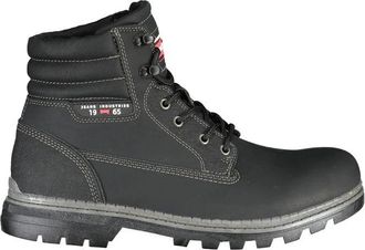 Carrera Lace-up Boot - Heren - Veterlaarzen - Zwart - 42 EU - Polyester - Schoenen