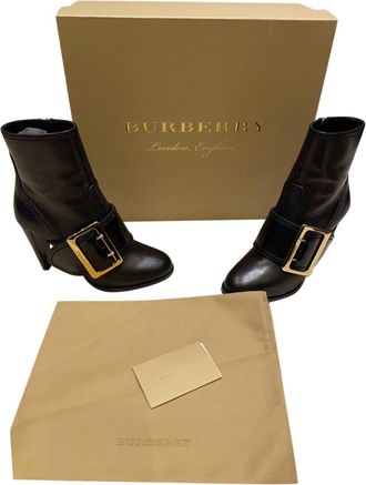 Burberry Portesham Buckle 110mm Pumps Size 37