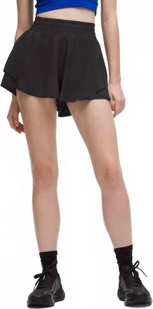 lululemon Shake It Out High-Rise Running Shorts In Black