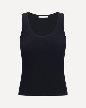 Max Mara Ribbed jersey Tank Top Female S