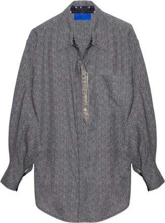 Mes Demoiselles... Jolvi Chemise - - Blouses & Shirts - Donna - Grigio - XS