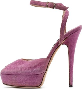 Jimmy Choo London Sandali con fibbia - Viola