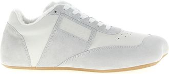 Maison Margiela White Calfskin Athletic Mens Sneakers