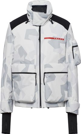 Prada Printed technical fabric ski windbreaker