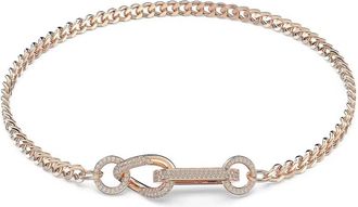 Swarovski Dextera Ketting - Dames - Kettingen - Roze - ONE Size - Accessoires