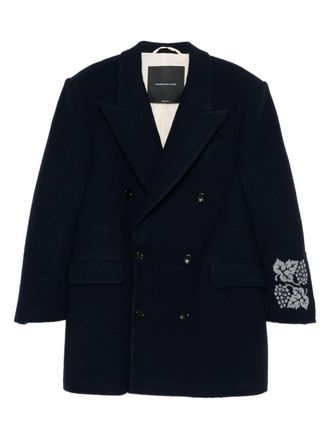 Federico Cina Double Breasted Coat Clothing