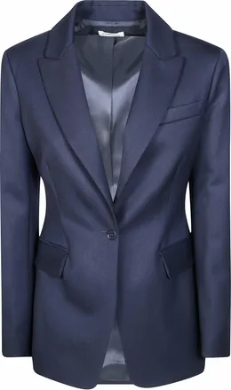 P.A.R.O.S.H. Sallia Single-Button Bi-Stretch Blazer