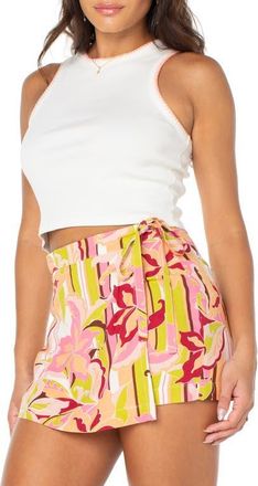Roxy Meant To Be Crop Tank in Cloud Dancer at Nordstrom, Size X-Small