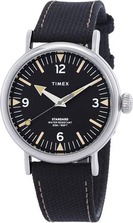 Timex Standard Quartz Black Dial Mens Watch TW2V44000