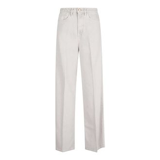 3x1 Straight Jeans, female, Beige, Size: W27 Flip Jeans
