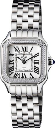 Gevril Group GV2 Womens Milan Diamond Dial Bracelet Watch, 27.5mm in Silver at Nordstrom Rack
