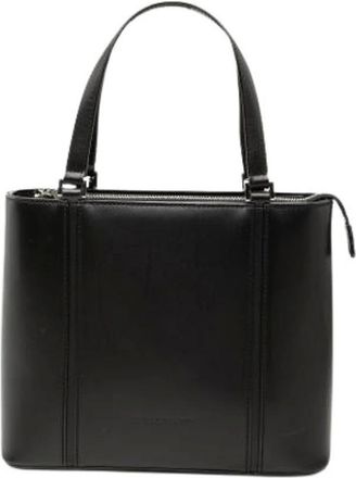 Burberry Borsa in Pelle Pre-owned - - Pre-owned - Donna - Nero - ONE SIZE