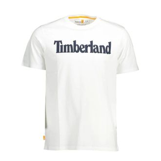 Timberland Heren, Tops, Wit, Maat: S Katoen