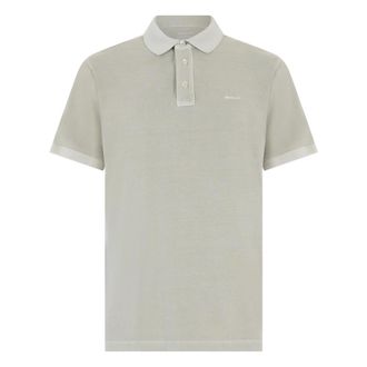 GANT Polo Shirts, male, Beige, Size: M Sunfaded Piqu&eacute; Polo Shirt