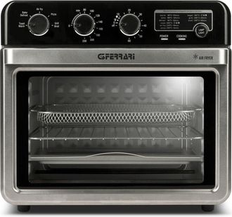 G3Ferrari G3 Ferrari G1022100 Freidora Sencillo 32 L Independiente 2000 W Freidora De Aire Caliente Negro, Acero Inoxidable
