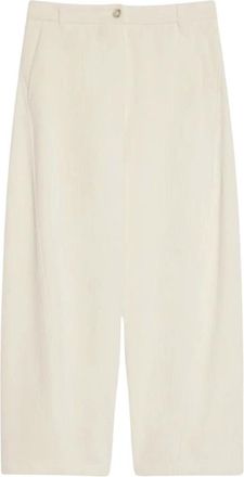 iBlues Broeken, Dames, Wit, XS, Polyester, Magma Broeken