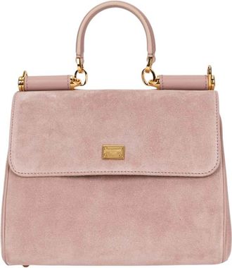 Dolce & Gabbana Pink My Sicily Small Satchel
