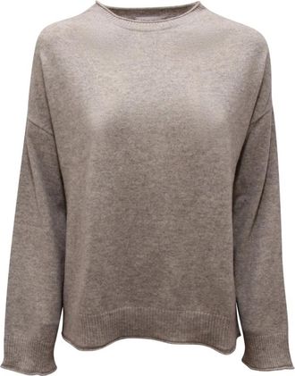KANGRA Dames, Truien, Beige, Maat: S Wol