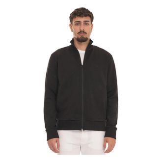 HUGO BOSS Skaz Sweatshirt - Heren - Vesten met rits - Zwart - S - Katoen - Hoodies & sweatvesten
