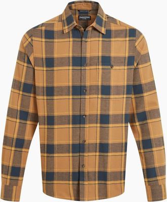 Craghoppers Mens Craghoppers Mens Gable Long-Sleeved Shirt - Boulder - Size: 40/Regular