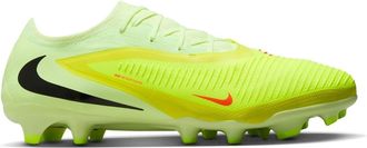 Nike Mens Phantom Gx Ii Pro Firm Ground Football Boots in Crimson/Volt - Neon Multi - Size UK 10.5