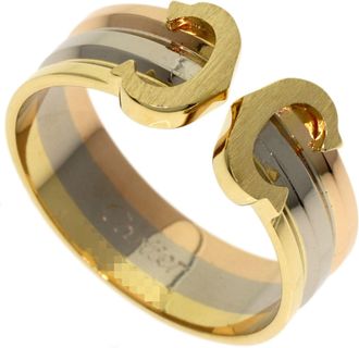 Cartier Yellow Gold (18K) Pink Gold (18K) White Gold (18K) Band Ring (Pre-Owned)