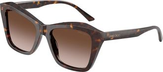 Jimmy Choo London JC5076 500213 Womens Sunglasses Tortoiseshell Size 54