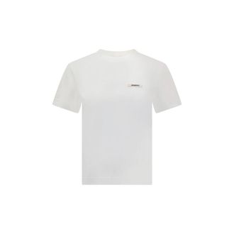 Jacquemus Witte Katoenen T-Shirt